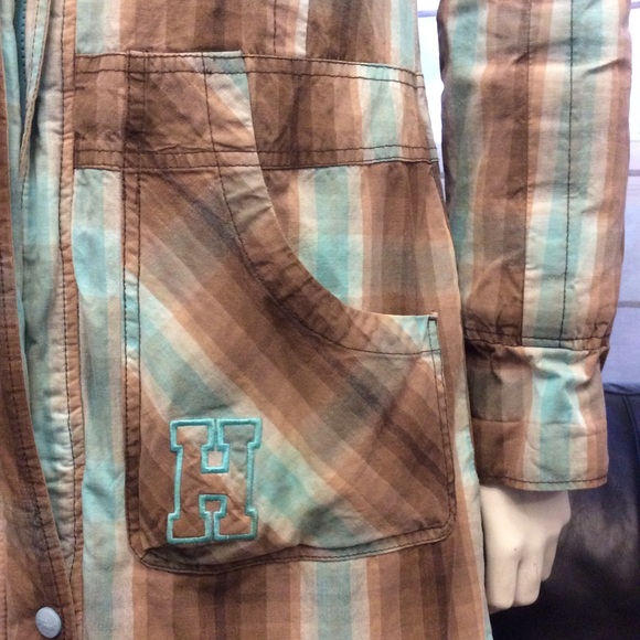 HOOCH 100% cotton knee length hooded winter coat - Picture 8 of 14